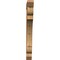 Ekena Millwork Olympic Slat Smooth Bracket, Western Red Cedar, 3 1/2"W x 32"D x 36"H BKT04X32X36OLY06SWR - alternate 3